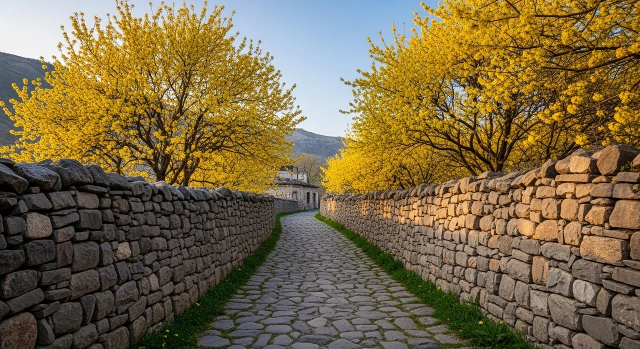 인생 사진을 남기는 산수유마을 명당 찾기