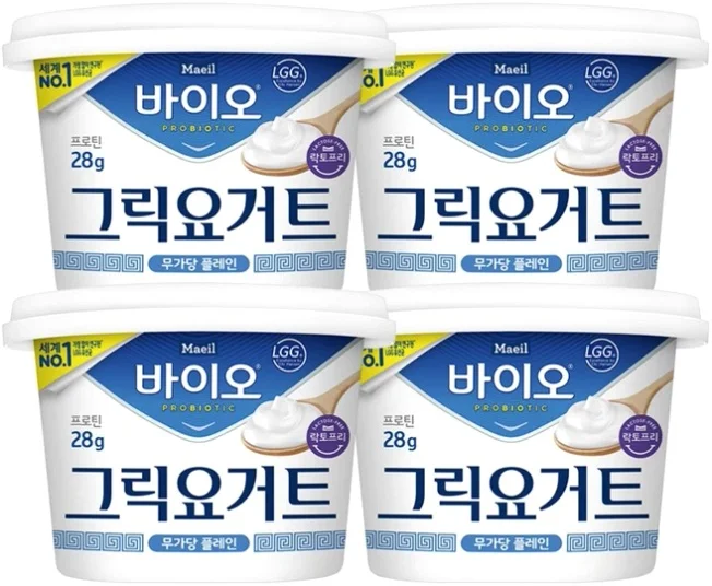 매일바이오 그릭요거트 무가당 플레인 대용량 400g