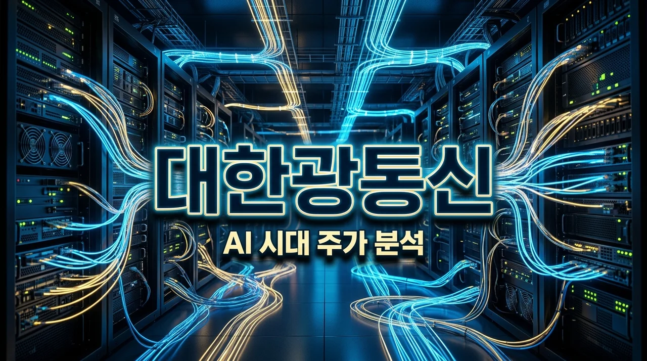 대한광통신 주가 전망, AI 데이터센터 시대의 진짜 수혜주?