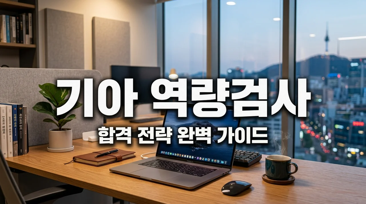 기아 역량검사 합격 가이드: 후기 분석부터 결과 확인까지 꿀팁 총정리