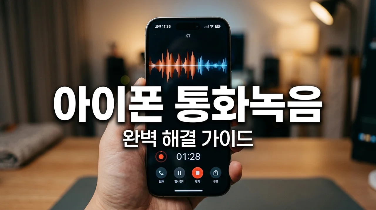 아이폰 통화녹음 방법 총정리: iOS 최신 기능부터 추천 어플까지 완벽 가이드