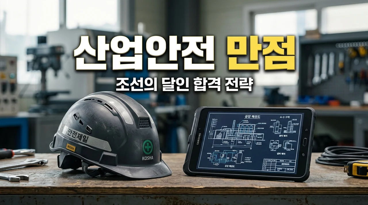 조선의 달인! 산업안전기사 작업형 만점 전략과 2026 합격 가이드