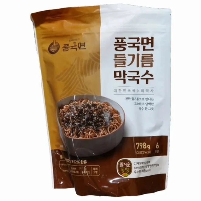 풍국면 들기름 막국수 798g 6인분