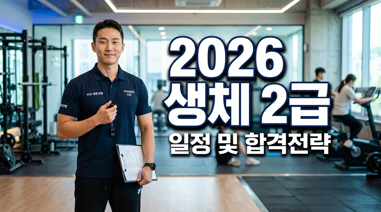2026 생체 2급 일정 및 필기 합격 전략: 신청부터 실기까지 완벽 가이드