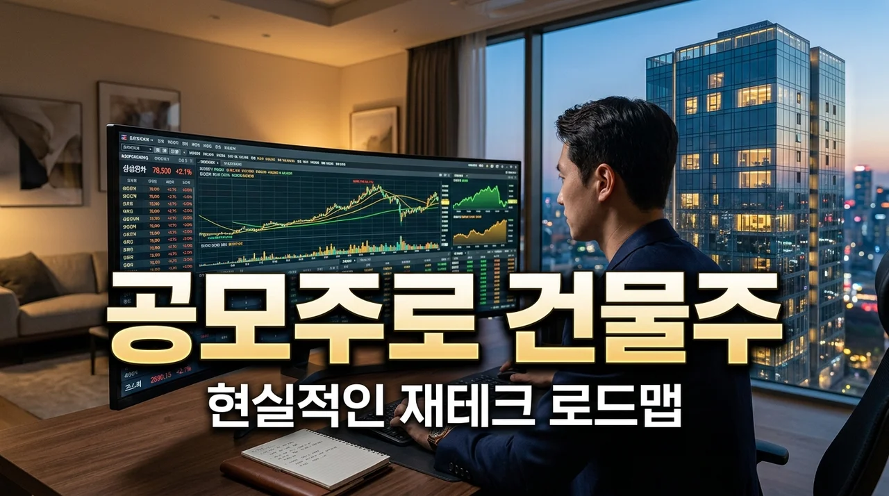 ㄱㅁㅈ 공모주 청약 방법과 건물주 되는 현실적인 재테크 전략