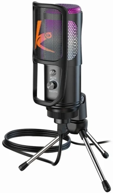 COOLCOLD 스마트 노이즈 캔슬링 USB 콘덴서 게임 마이크 재생 녹음용
