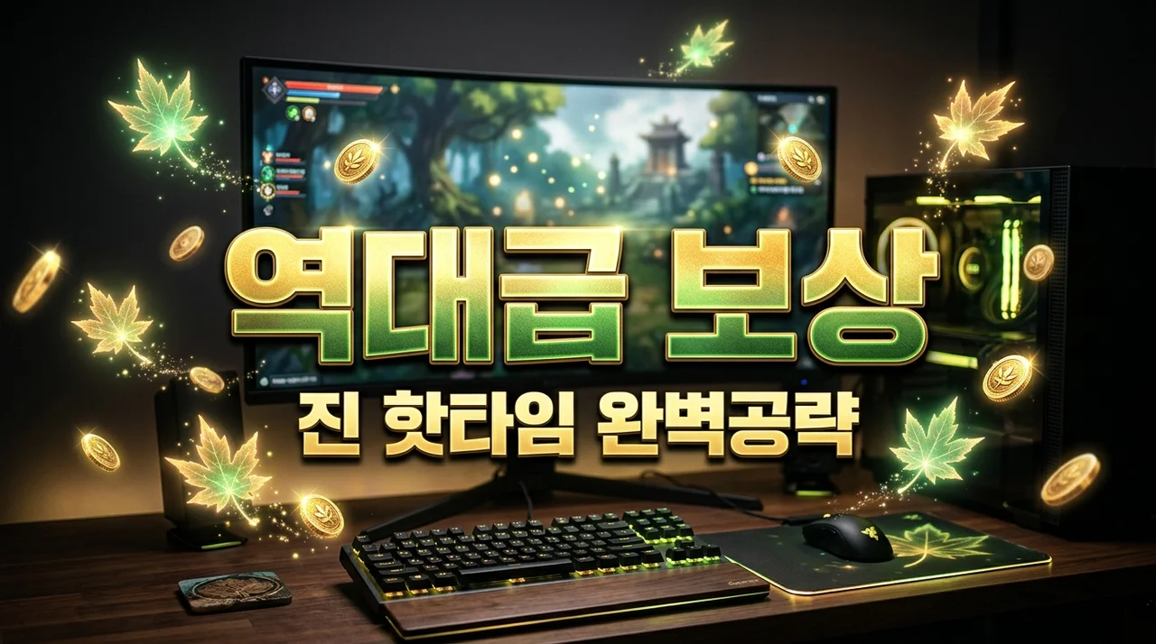 메이플 진 핫타임 2026 어메이진 보상 및 효율적인 레벨업 공략 정리