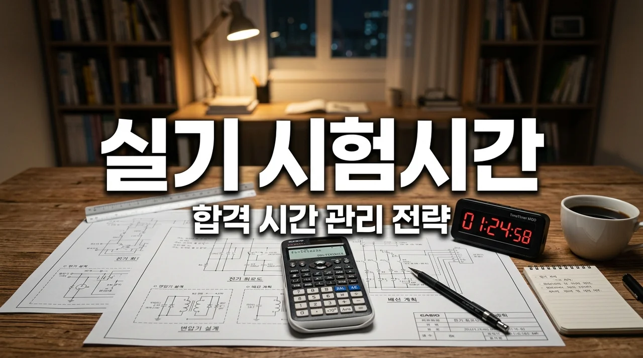 전기기사 실기 시험시간 완벽 가이드: 합격을 결정짓는 시간 관리 전략