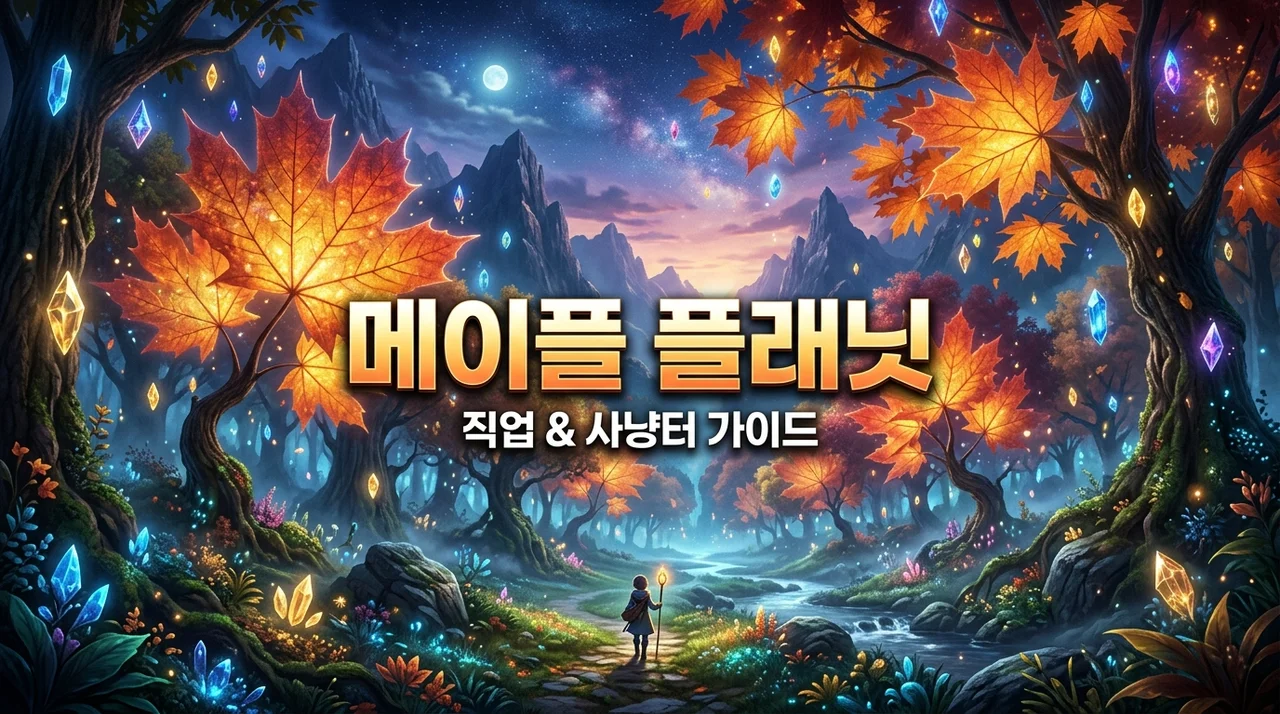 메이플 플래닛 직업 추천 및 레벨별 사냥터 완벽 가이드 (효율 극대화)