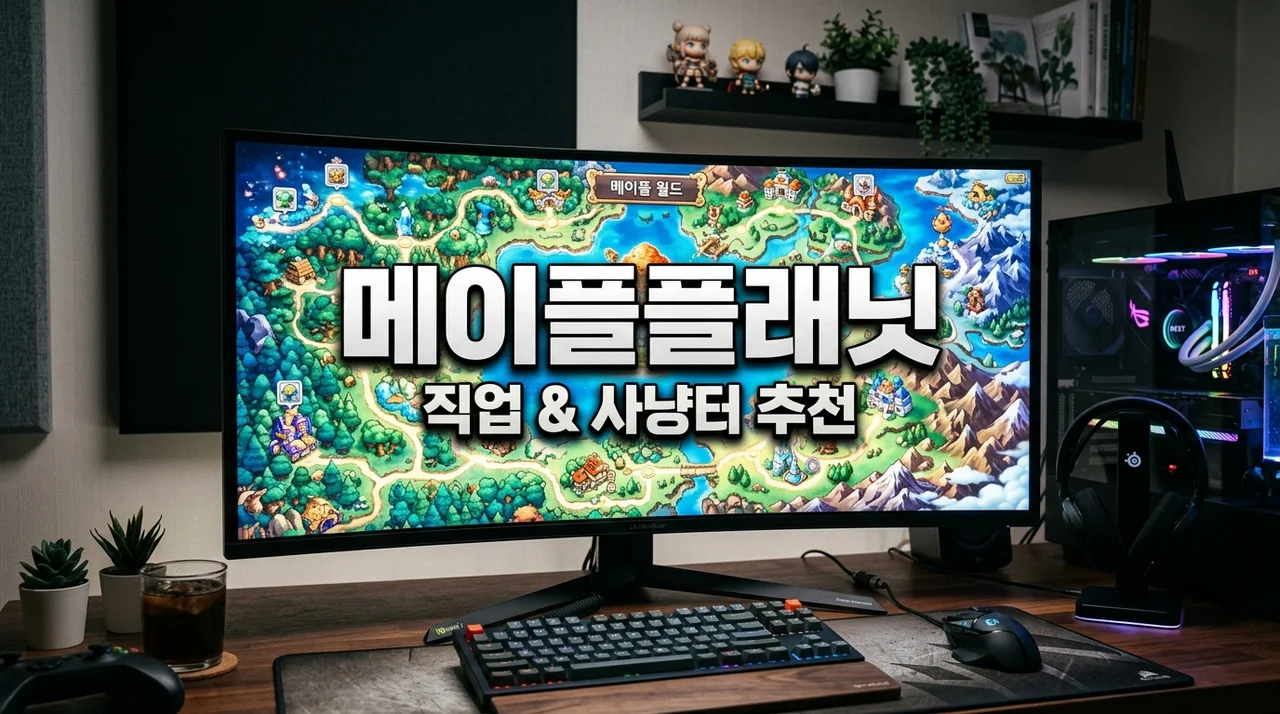 메이플플래닛 직업 추천 및 레벨별 사냥터 완벽 공략 가이드