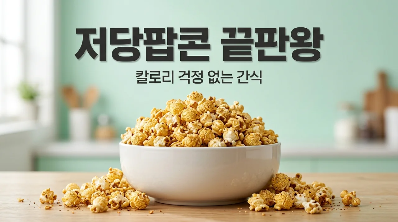 라라스윗 저당팝콘 칼로리 및 영양성분 완벽 분석! 다이어트 간식 추천