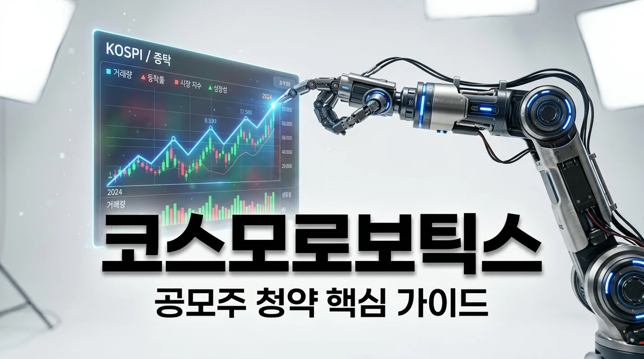 코스모로보틱스 공모주 청약 일정 및 수요예측 결과: 상장일 수익 전략 가이드