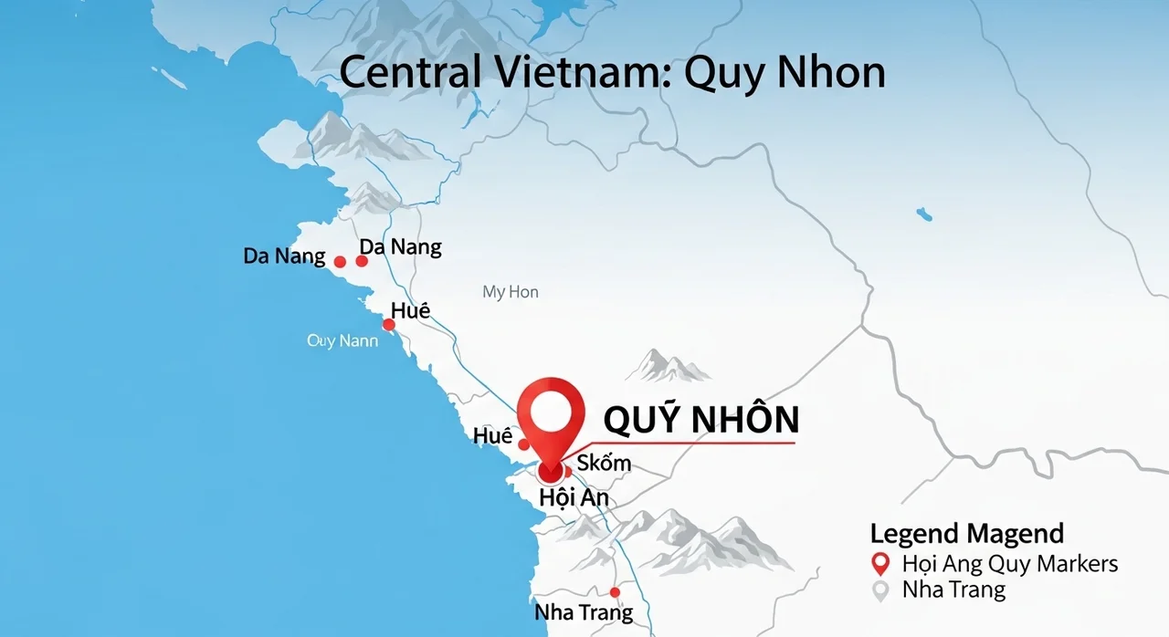 한눈에 보는 꾸이년 여행 핵심 포인트