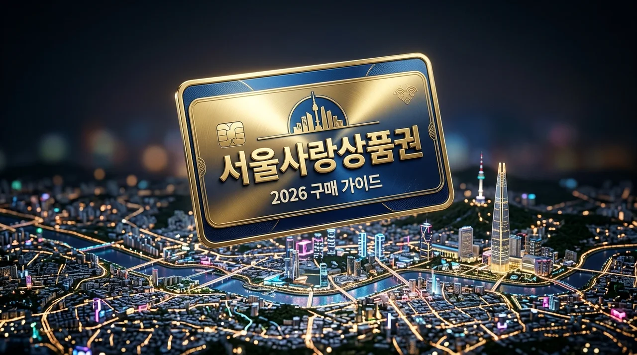 서울사랑상품권 2026 구매 방법 및 발행 일정, 사용처 완벽 정리 (최대 7% 할인)
