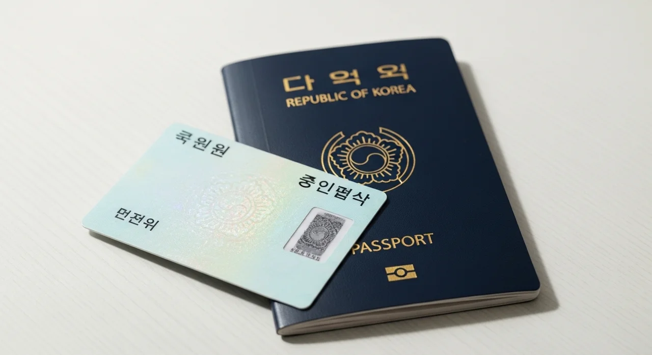 신분증, 절대 잊지 마세요 (가장 중요!)