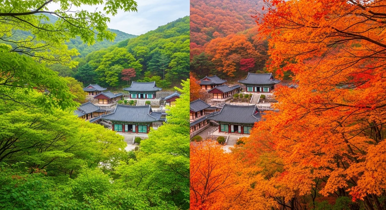언제 가야 가장 예쁠까? 계절별 매력 비교