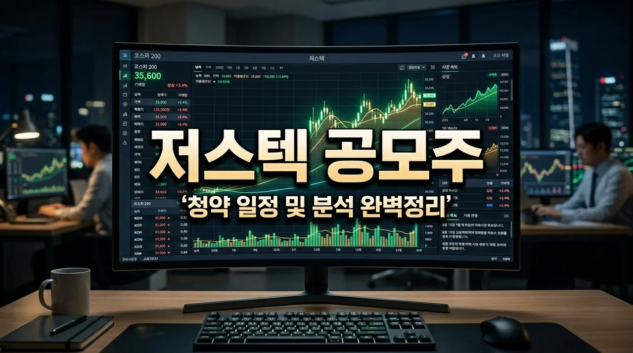 저스텍 공모주 청약 방법 및 수요예측 결과 분석: 상장일 수익 가능할까?
