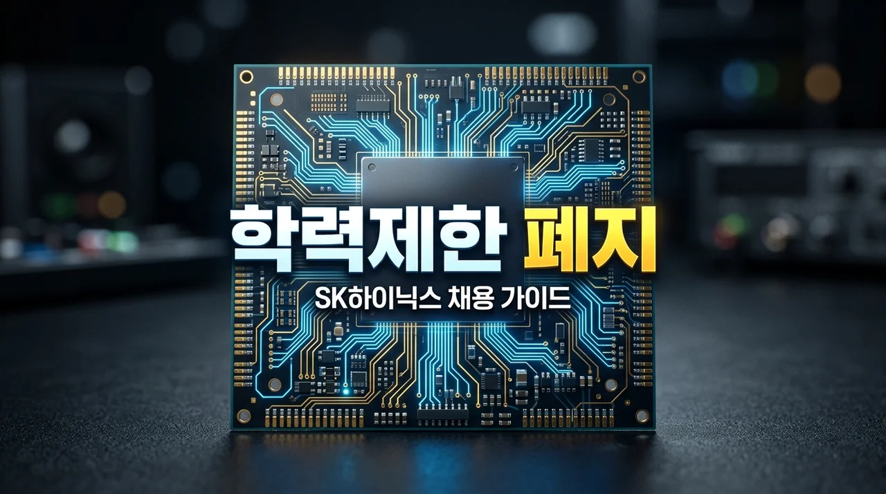 SK하이닉스 채용 학력제한 폐지! 지원 자격부터 합격 전략까지 총정리