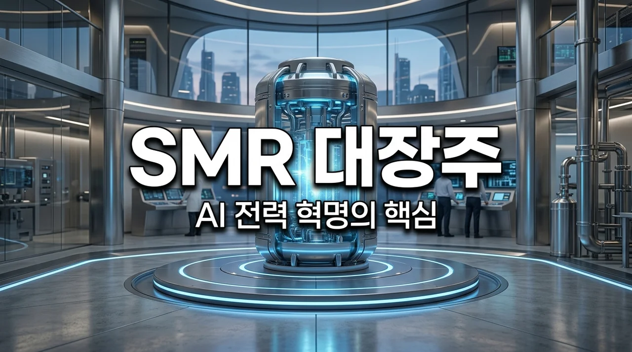 SMR 관련주 대장주 TOP 5 총정리: AI 시대 전력난의 유일한 해답?