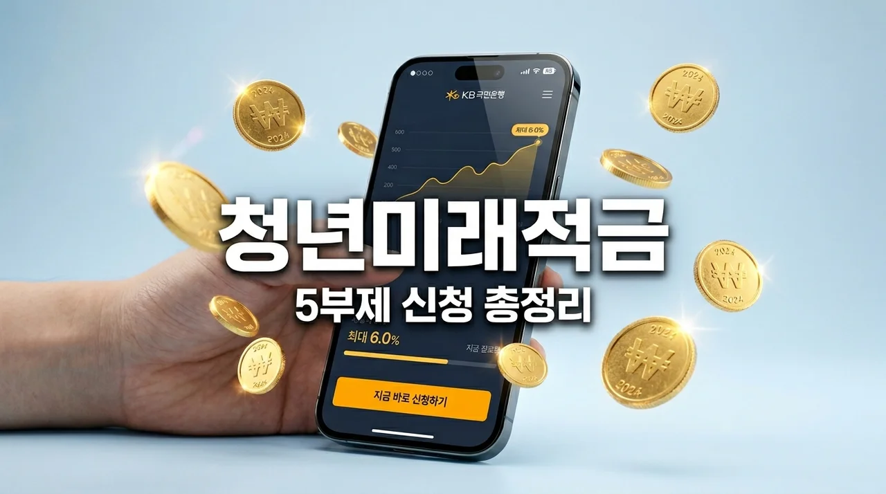 청년미래적금 5부제 신청일 확인법! 조건부터 신청방법까지 총정리