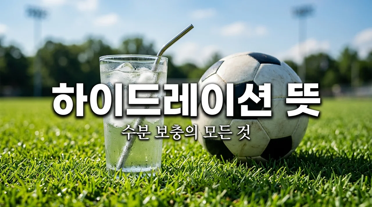 하이드레이션 뜻, 축구 하이드레이션 브레이크 완벽 정리! (2026 월드컵 규정)
