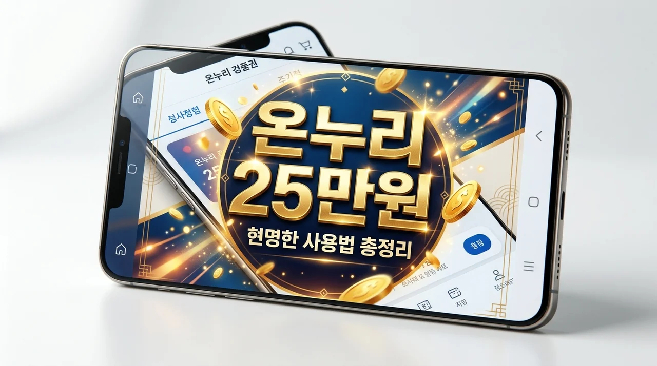 삼성전자 온누리상품권 25만원 활용법, 전통시장 말고 '여기'서 쓰세요!