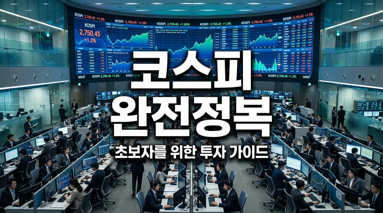 코스피 뜻과 투자 방법, 초보자가 꼭 알아야 할 3가지 핵심 포인트