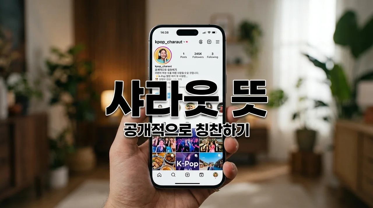샤라웃 뜻, SNS에서 자주 보이는 shout out 의미와 유래 완벽 정리