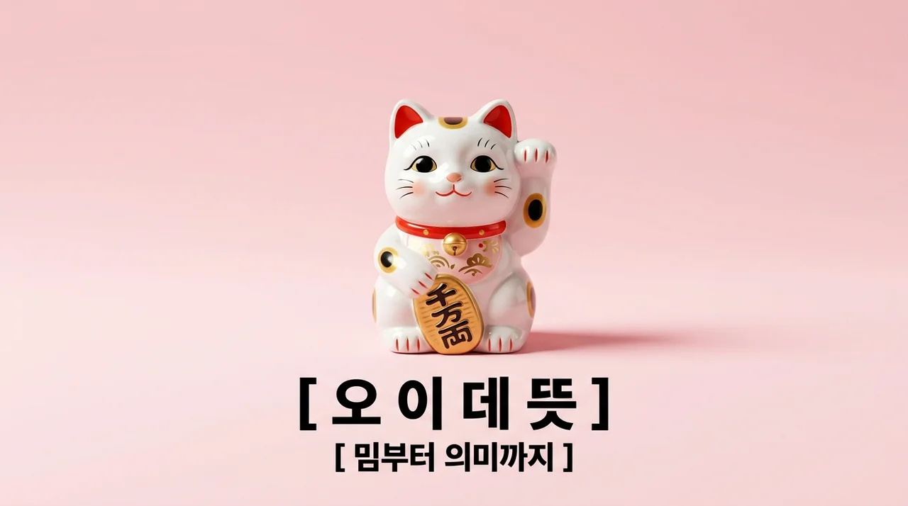 오이데 뜻, 일본어 의미부터 파라파라 댄스 밈까지 완벽 정리