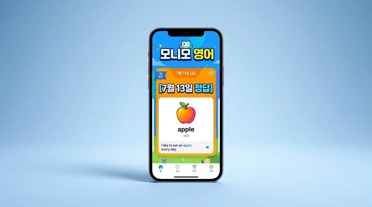 모니모 영어 7월 13일 정답: stand by 뜻과 원어민 활용법 완벽 정리