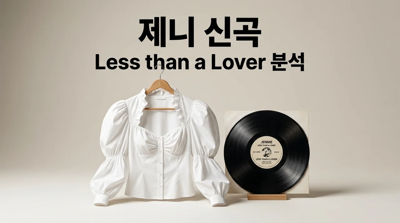 Less than a Lover 제니 신곡 뮤비 속 남자 정체와 화이트 패션 정보 총정리
