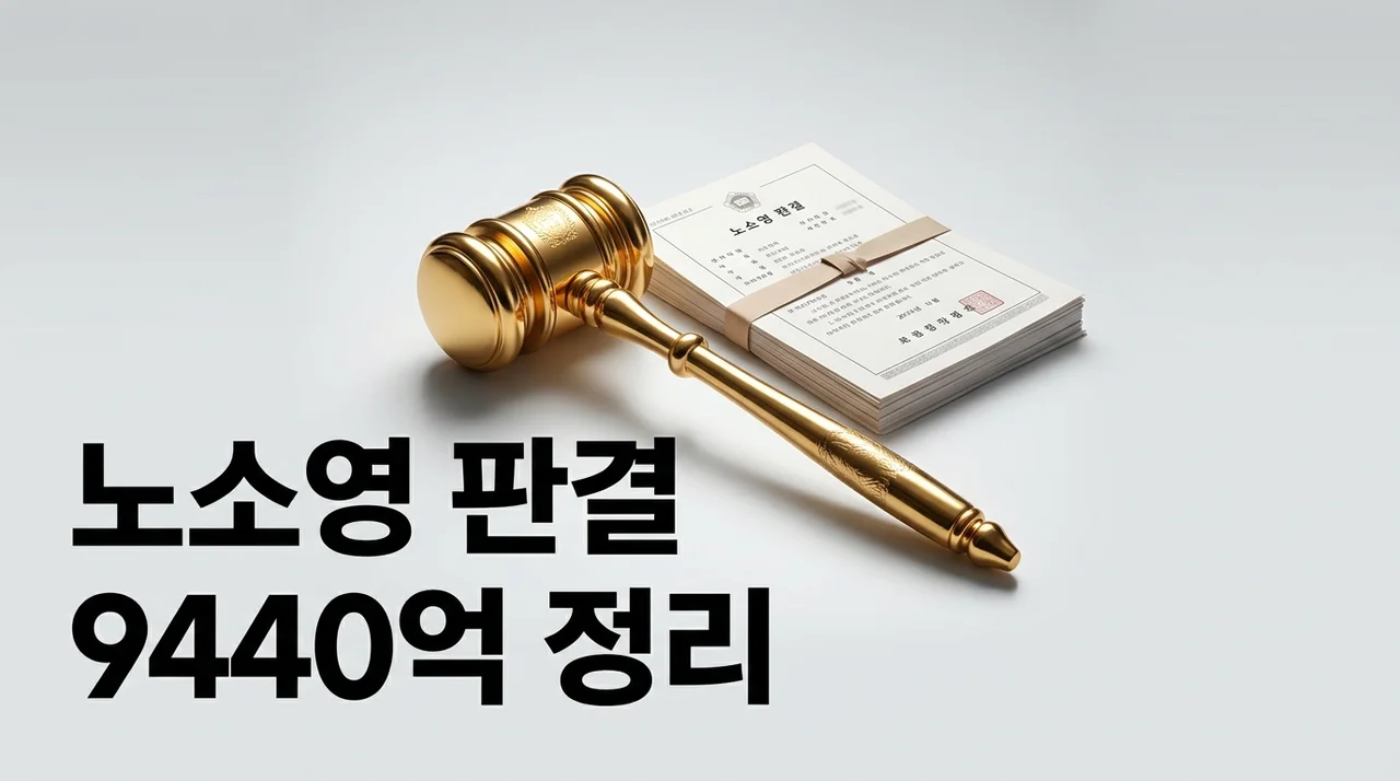 노소영 재산분할 9440억원 판결, 1.38조에서 줄어든 이유와 핵심 정리