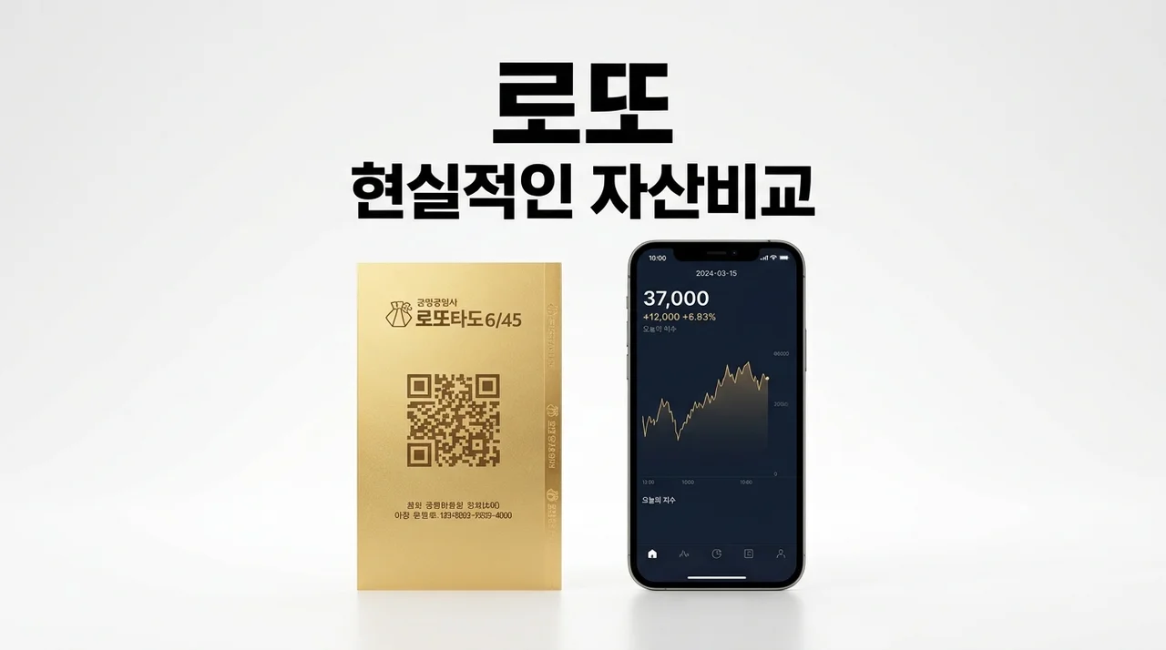 로또 1등 당첨금 vs ETF 투자, 20년 후 내 자산은 얼마가 될까?