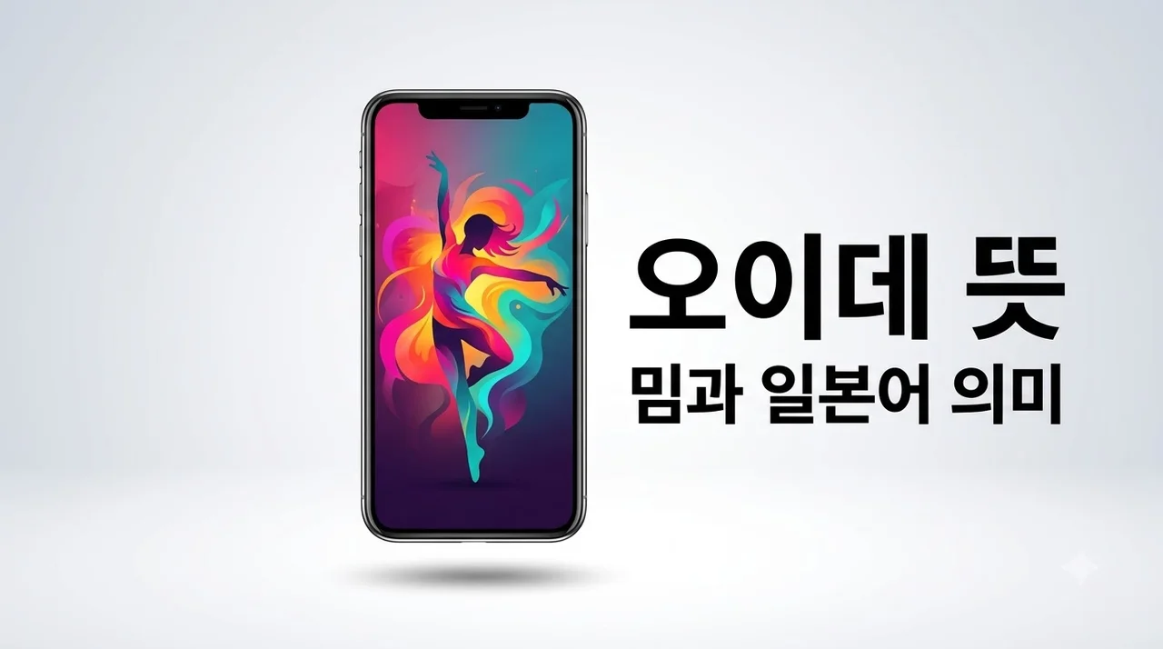 오이데 뜻, 파라파라 댄스 밈부터 일본어 진짜 의미까지 총정리