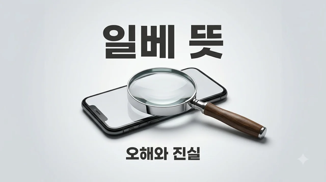 일베 뜻, 모르고 썼다가 오해? 말투와 손동작 논란 완벽 정리