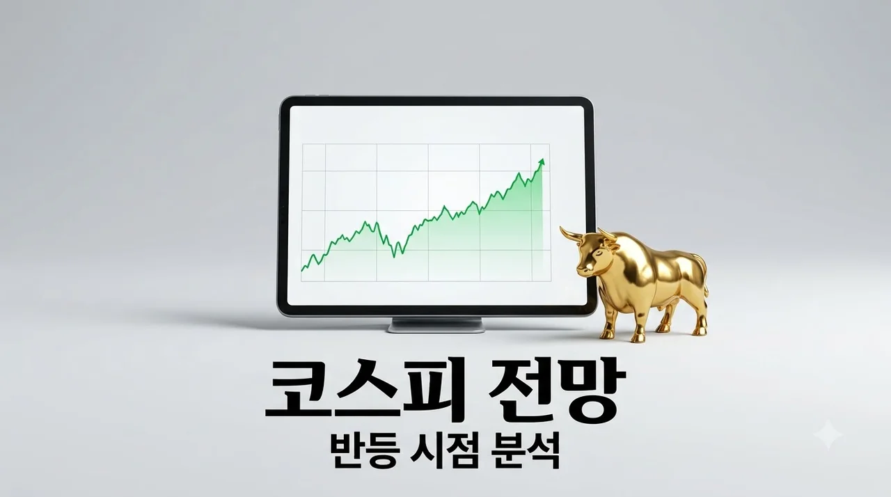 코스피 지수 전망, 2026년 8월 반등 시점과 바닥 확인 기준 3가지