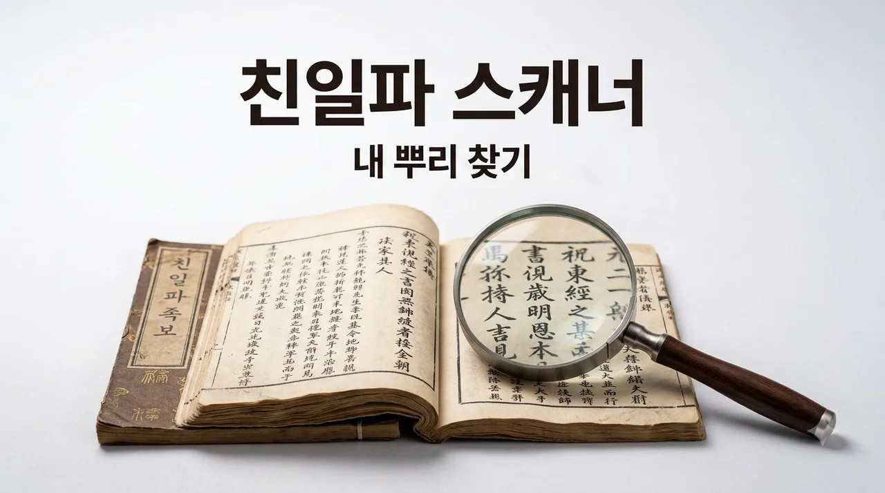 친일파 스캐너 홈페이지 주소 및 사용법: 내 조상 검색하는 방법