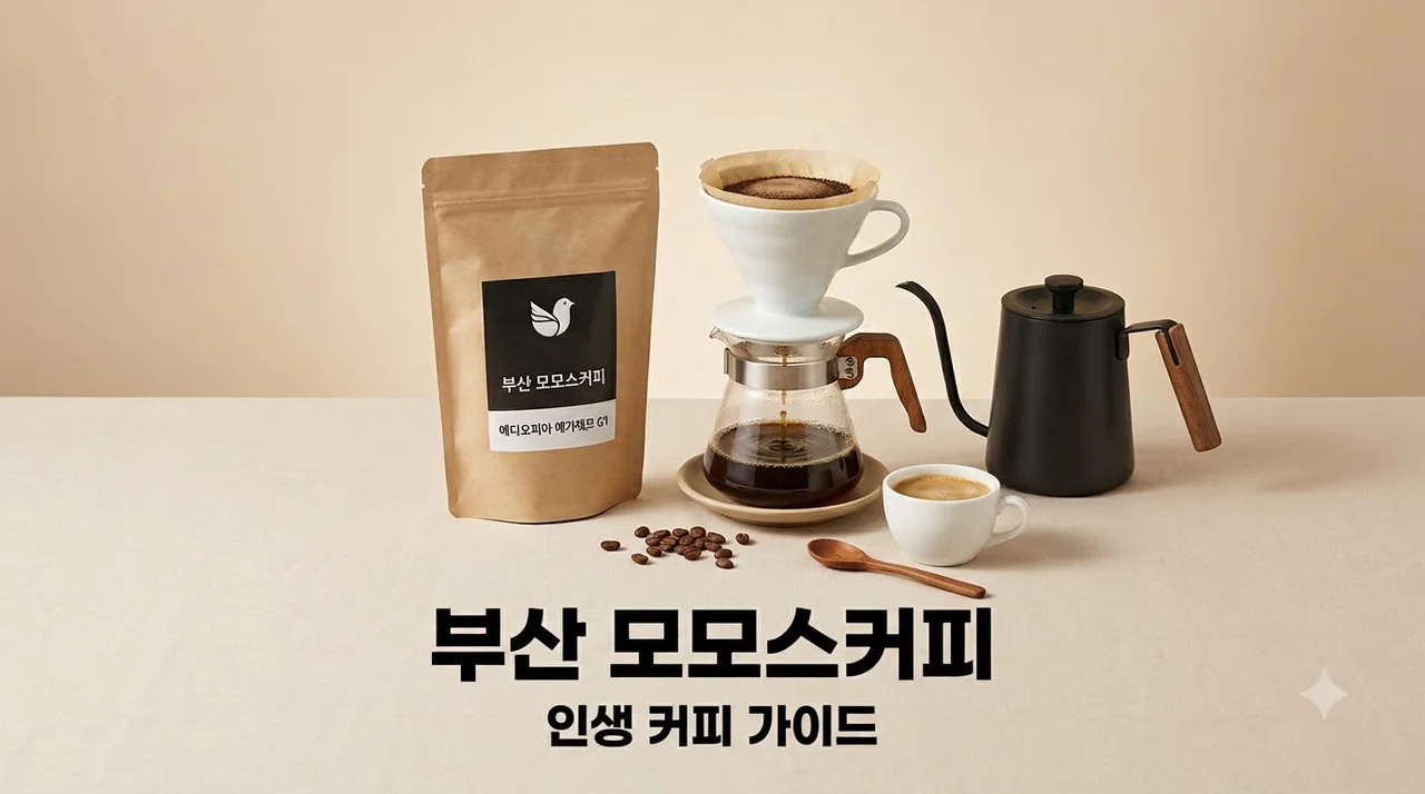 부산 모모스커피 완벽 가이드! 본점부터 영도, 도모헌까지 취향별 추천