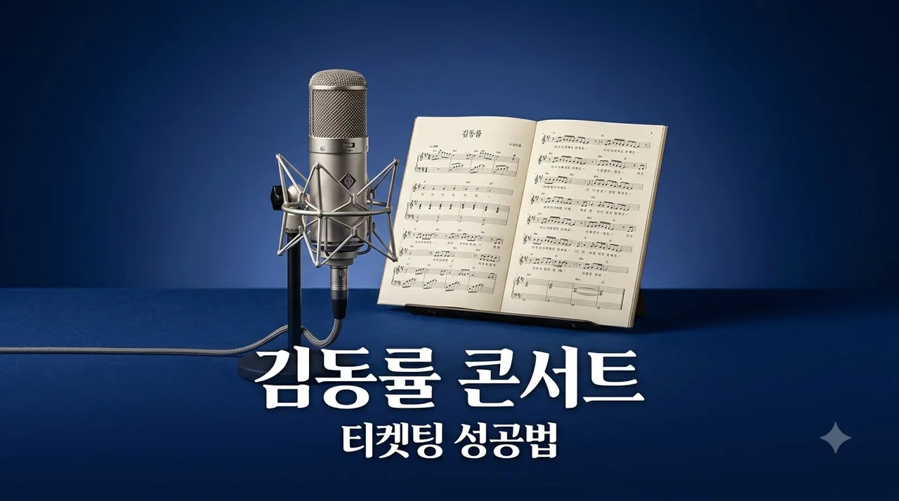 김동률 콘서트 2026 오래된 노래 일정 및 티켓팅 성공 꿀팁 총정리