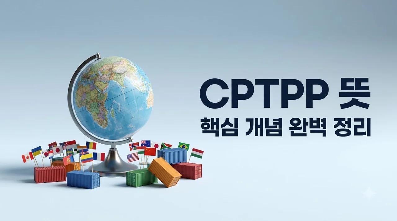 CPTPP 뜻 핵심 정리! 쉽게 이해하는 개념과 한국 가입 영향